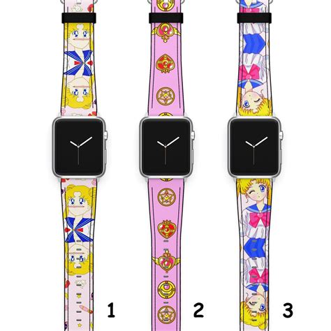 sailor moon apple watch band|Amazon.com: Sailor Moon Iwatch Bands.